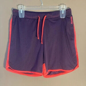 Reebok playdry purple red  mesh short